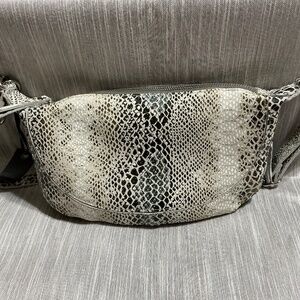 Latico Leather Crosby Sling/Crossbody Cobra Purse